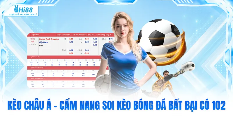 Kèo Châu Á - Cẩm Nang Soi Kèo Bóng Đá Bất Bại Có 102