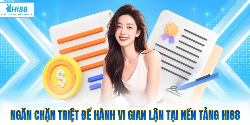 Ngăn chặn triệt để hành vi gian lận tại nền tảng Hi88