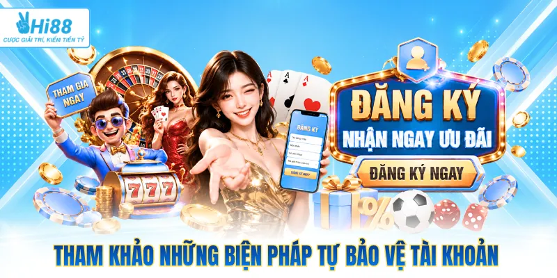 Tham khảo những biện pháp tự bảo vệ tài khoản